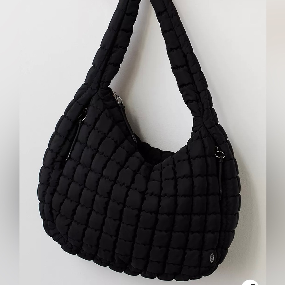 FP Movement by Free People Quilted Carryall in black